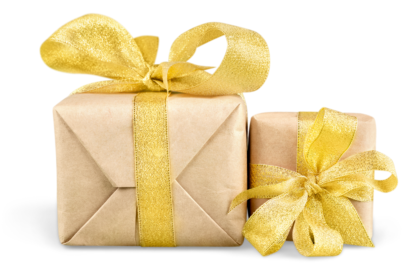 Gift  Boxes with Ribbons and Bows
